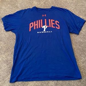 MENS XL Under Armour Phillies T-shirt